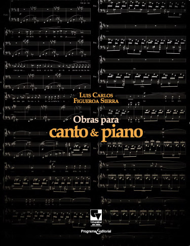 Portada: Obras para canto & piano