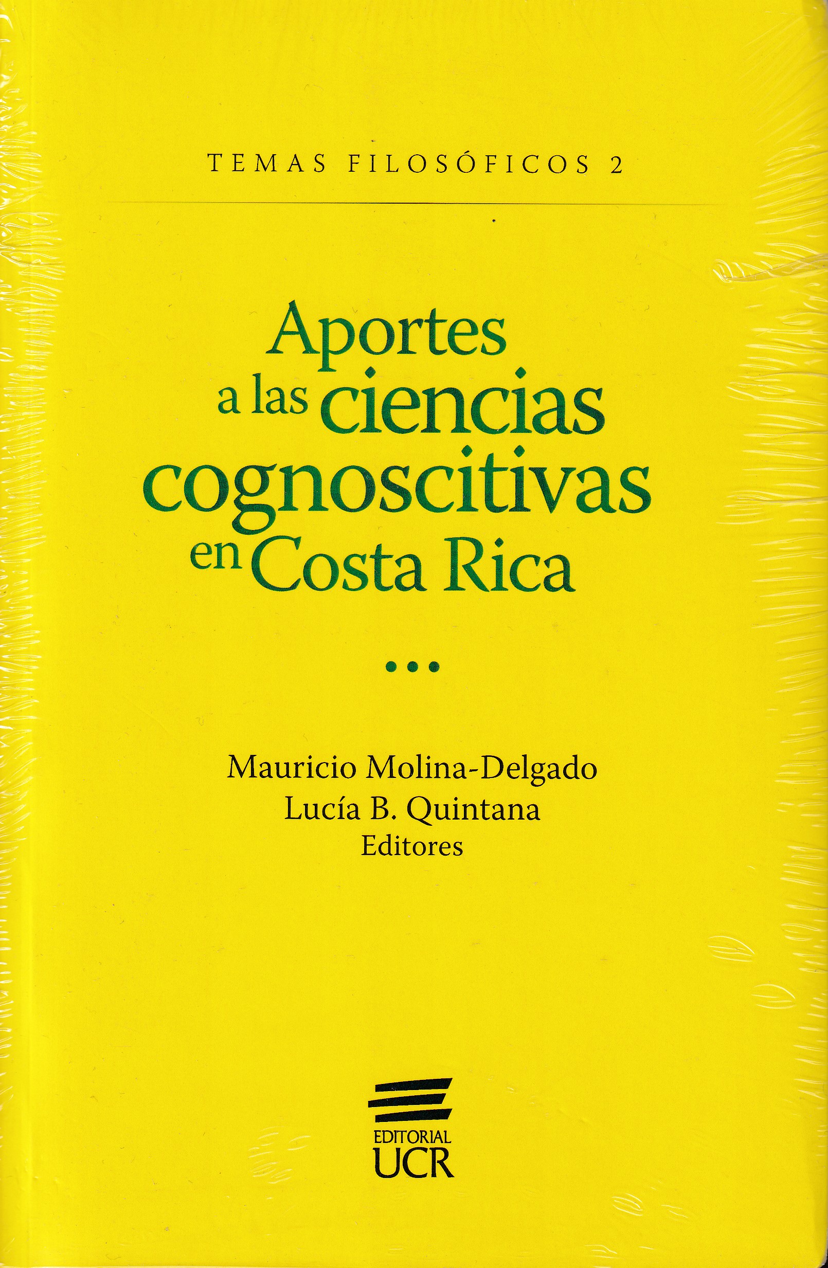 Portada: Aportes de las ciencias cognoscitivas en Costa Rica