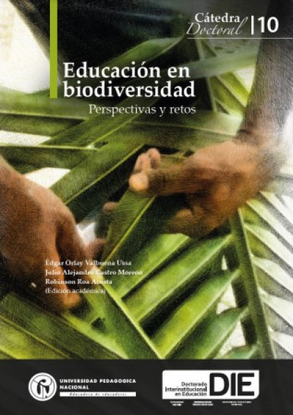 Portada: Educación en Biodiversidad. Perspectivas y retos. Cátedra Doctoral 10