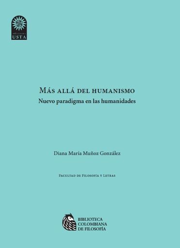 Portada: Más allá del humanismo. Nuevo paradigma en las humanidades