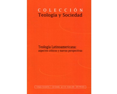 Portada: Teología y sociedad No. 3. Teología Latinoamericana: aspectos críticos y nuevas perspectivas
