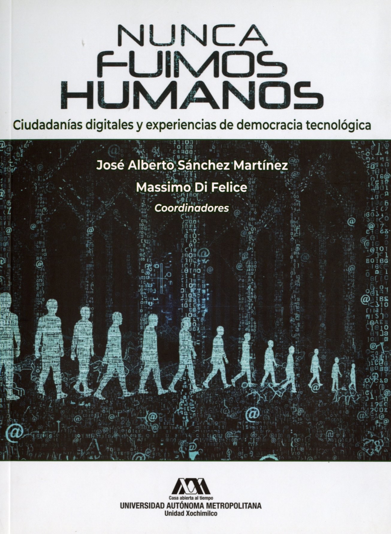 Portada: Nunca fuimos humanos
