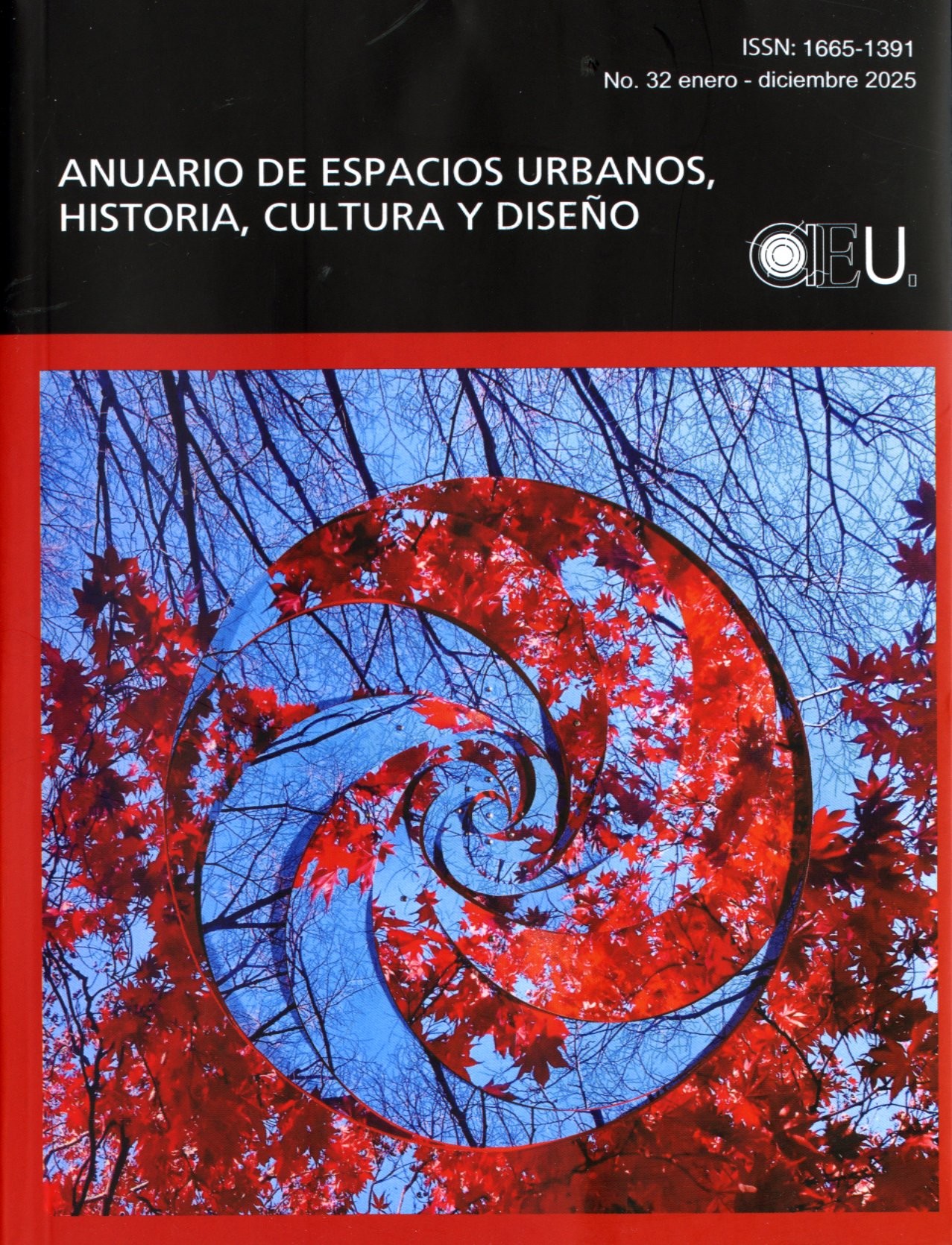 Portada: Anuario de espacios urbanos, historia, cultura y diseño 2025