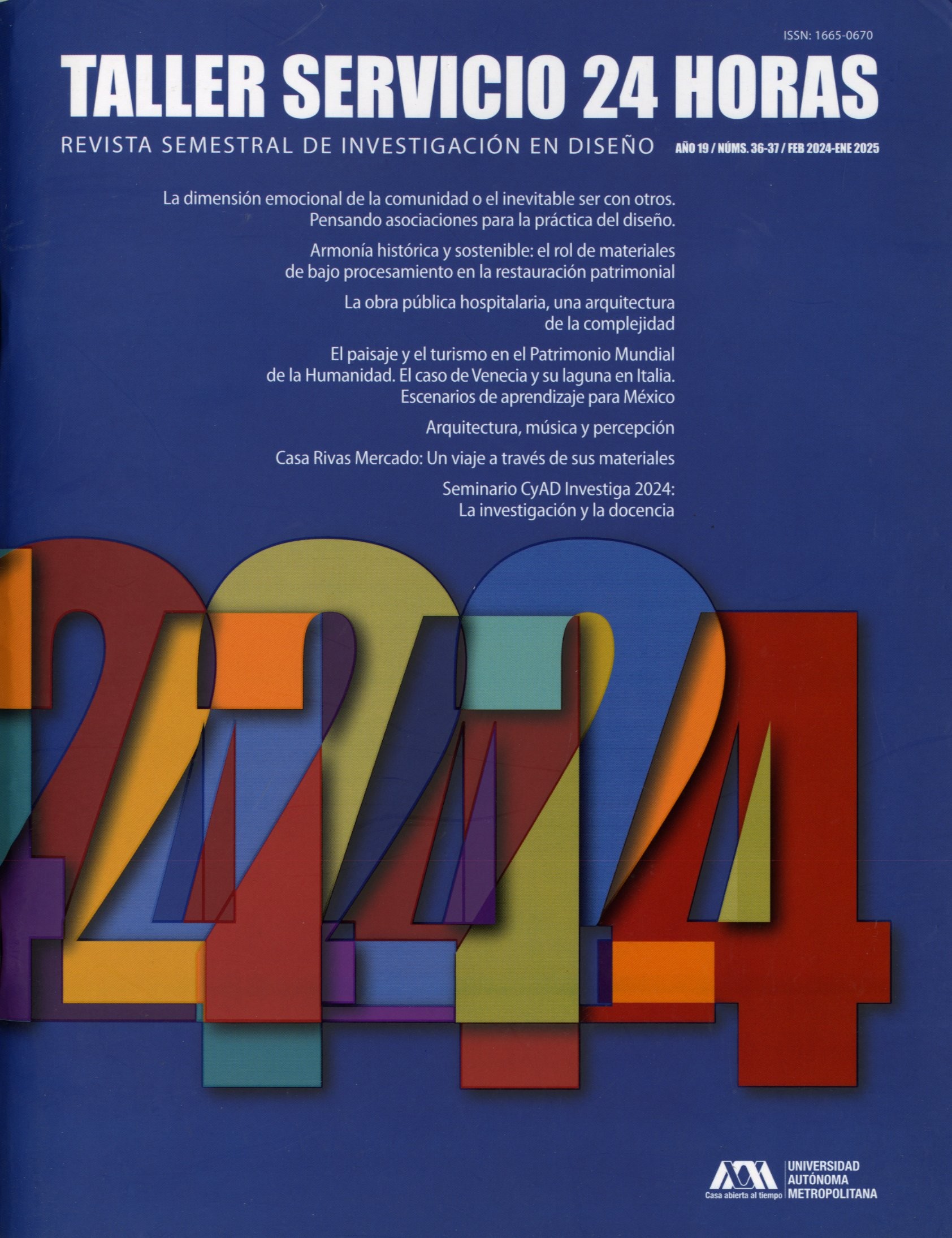 Portada: Taller Servicio 24 Horas 36-37