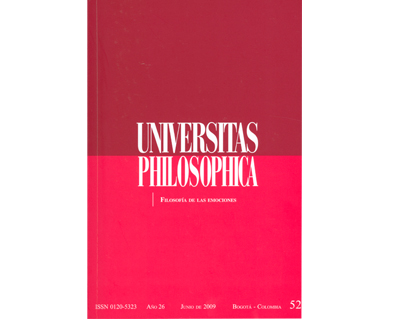 Portada: Universitas Philosophica No. 52