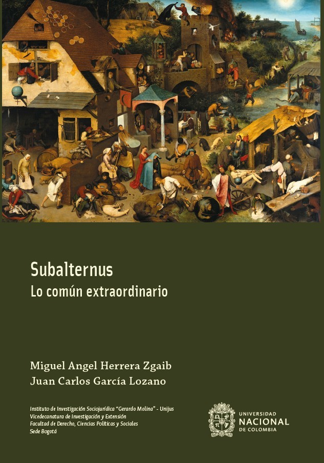 Portada: Subalternus
