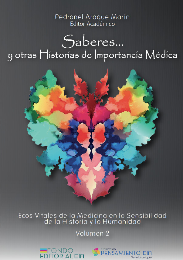 Portada: Saberes… y otras Historias de importancia médica Vol ll