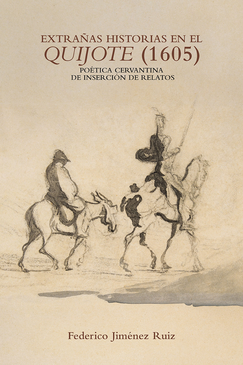 Portada: Extrañas historias en el Quijote (1605)