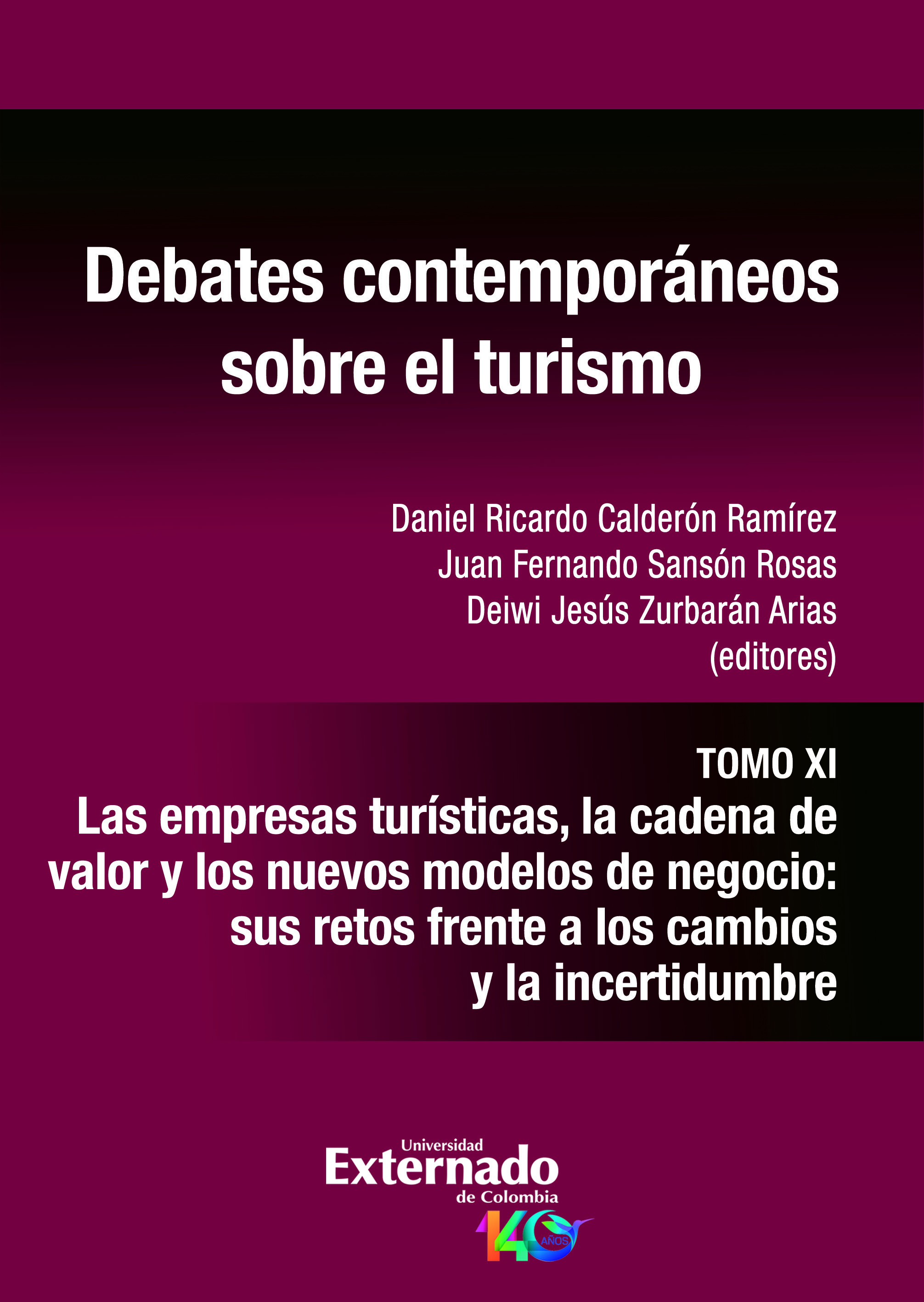 Portada: Debates contemporáneos sobre el turismo