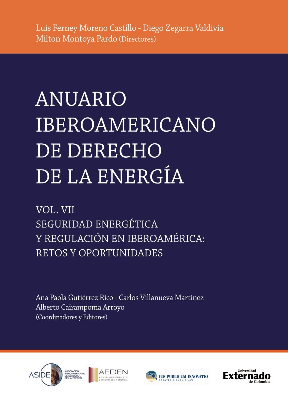 Portada: Anuario iberoamericano de derecho de la energía