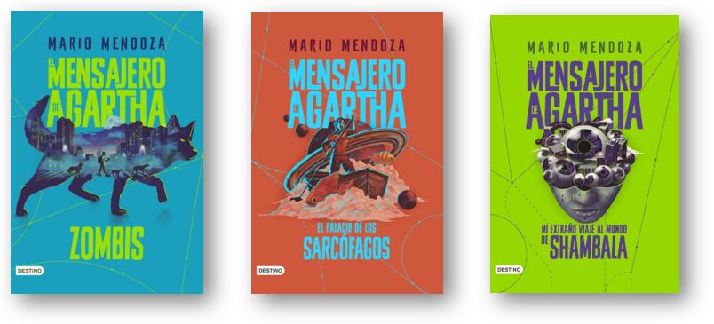 Portada: Pack El mensajero de Agartha
