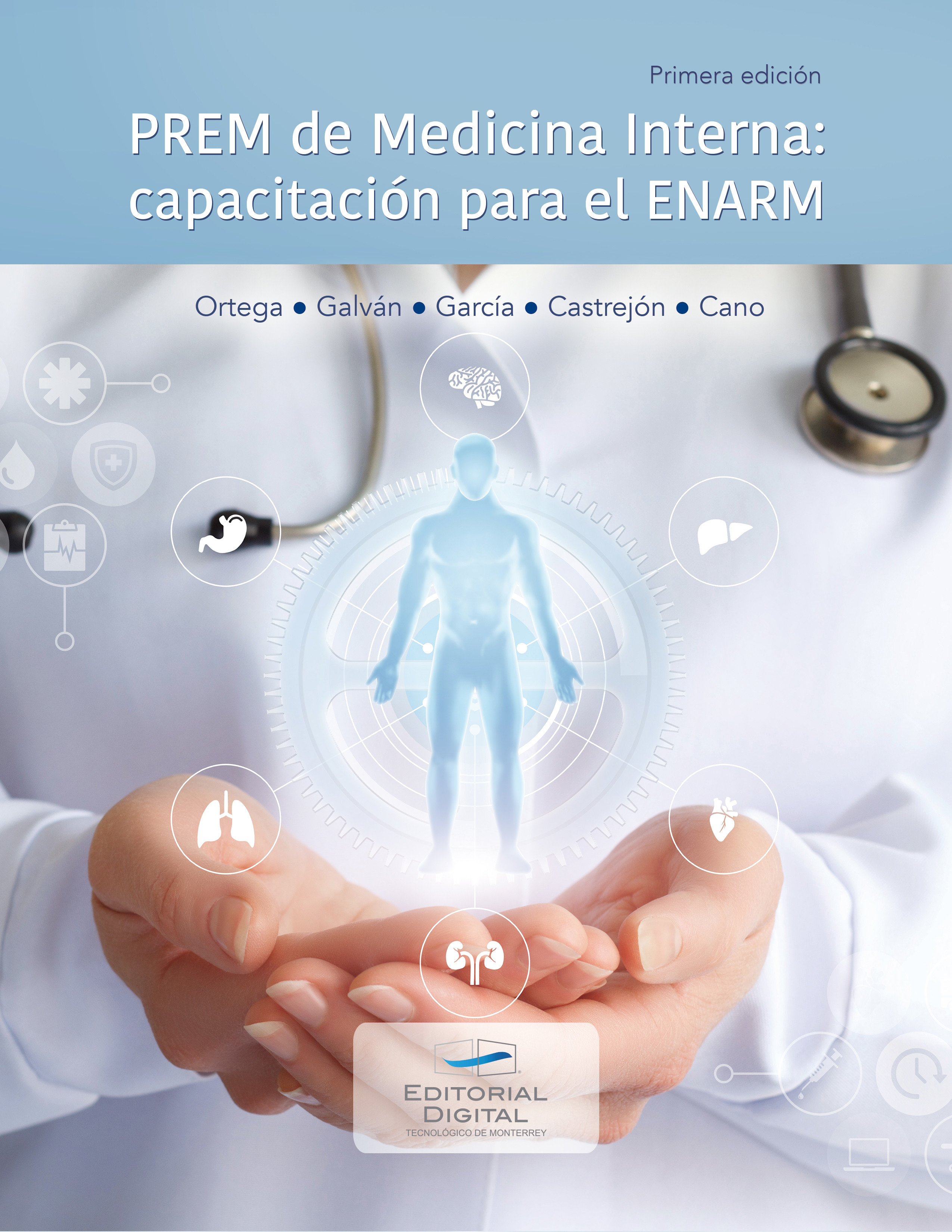 Portada: PREM de Medicina interna capacitación para el ENARM VOL. 2