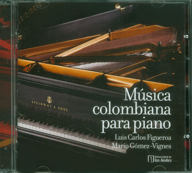 Portada: Música colombiana para piano