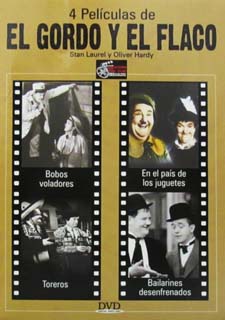 Portada: 4 películas de “El gordo y el flaco”