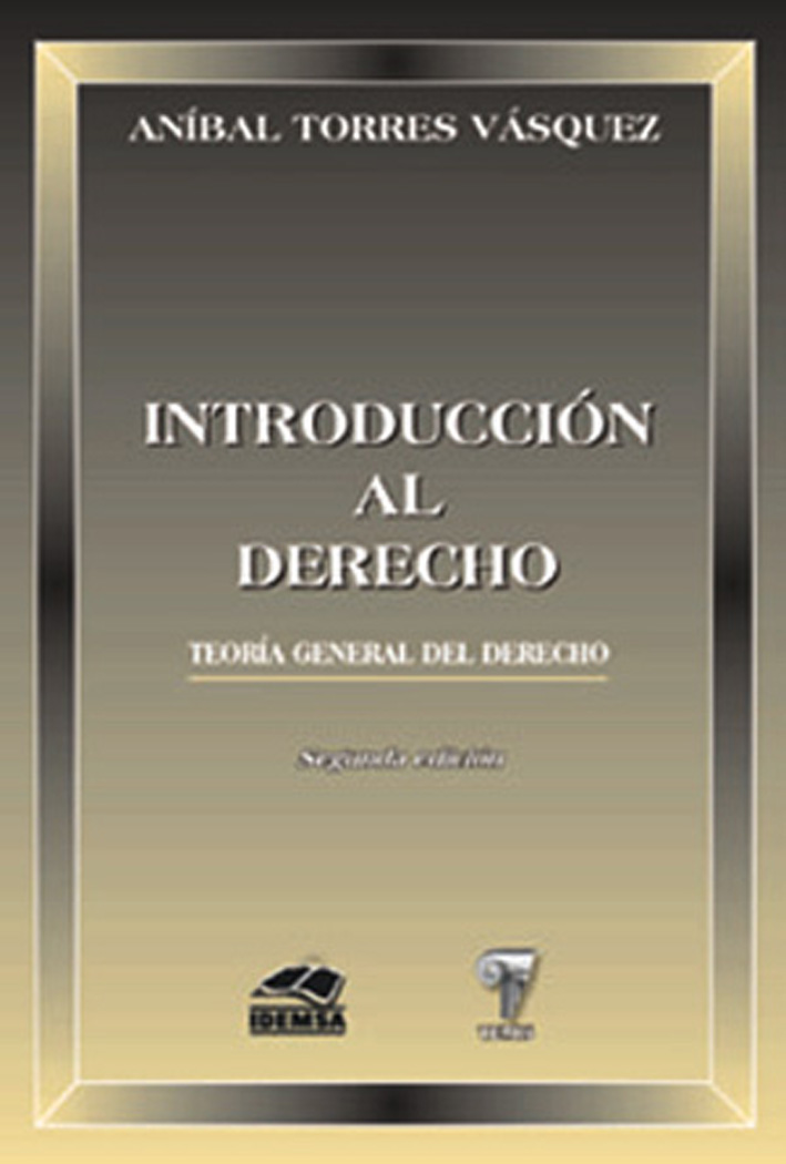 Portada: Introducción al derecho