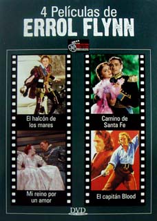 Portada: 4 Películas de Errol Flynn