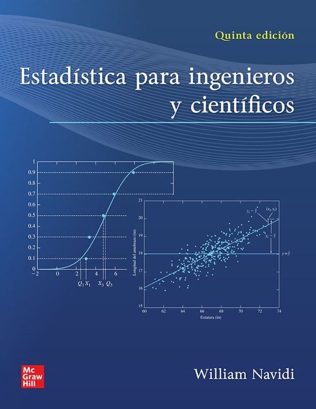 Portada: Estadística para ingenieros y científicos