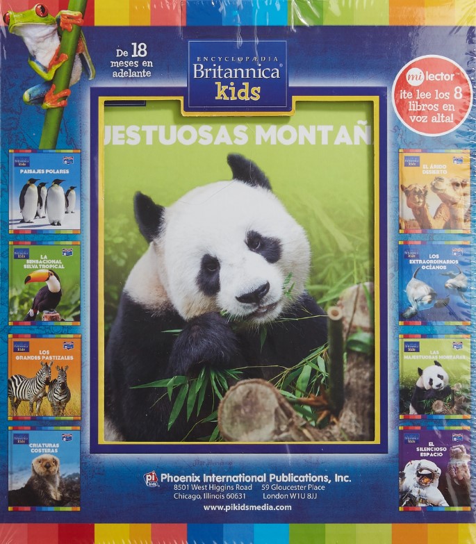 Portada: Mi lector enciclopedia britannica kids