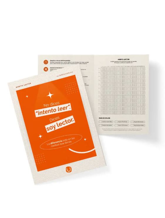 Portada: Habito lector - Naranja