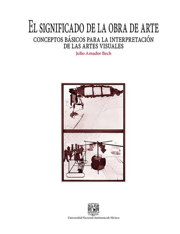 El significado de la obra de arte. Conceptos básicos para la interpretación de las artes visuales