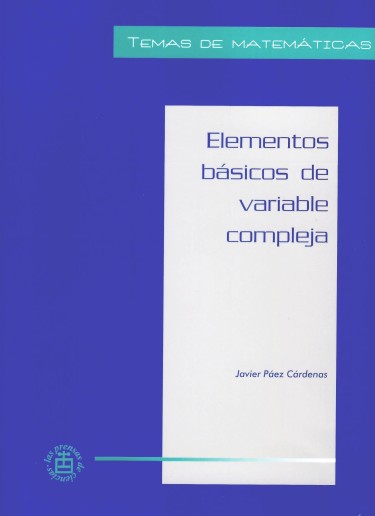 Portada: Elementos básicos de variable compleja