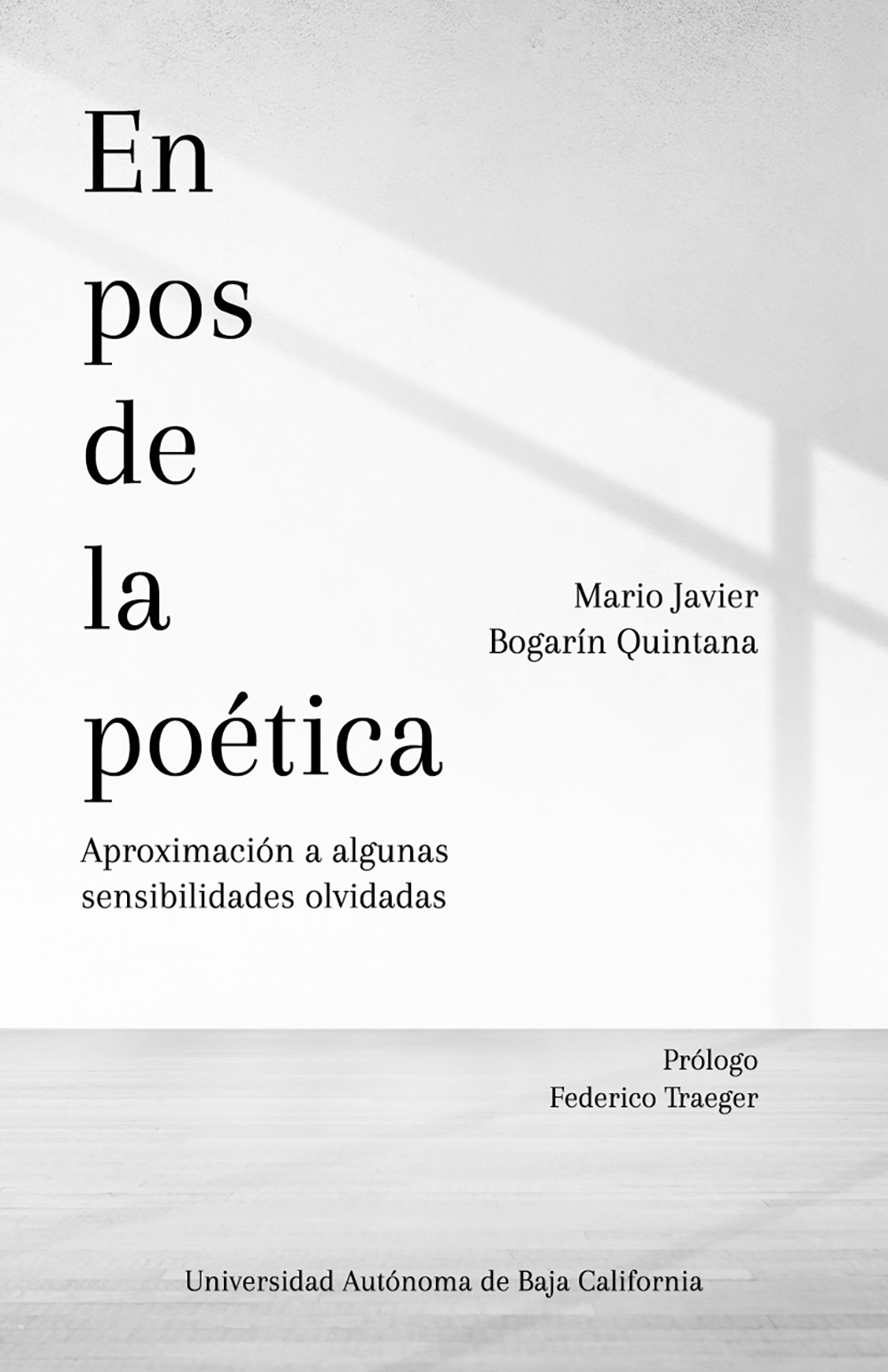 Portada: En pos de la poética