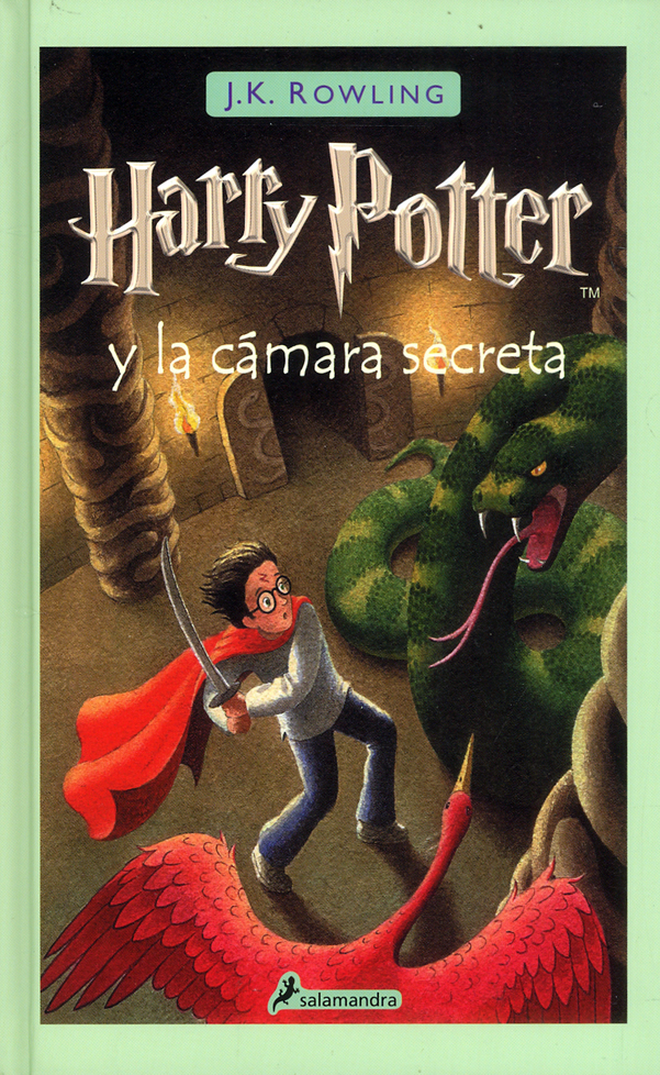 Portada: Harry Potter y la cámara secreta