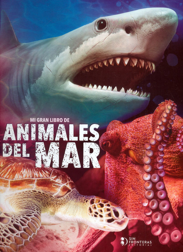 Portada: Mi gran libro de animales del mar