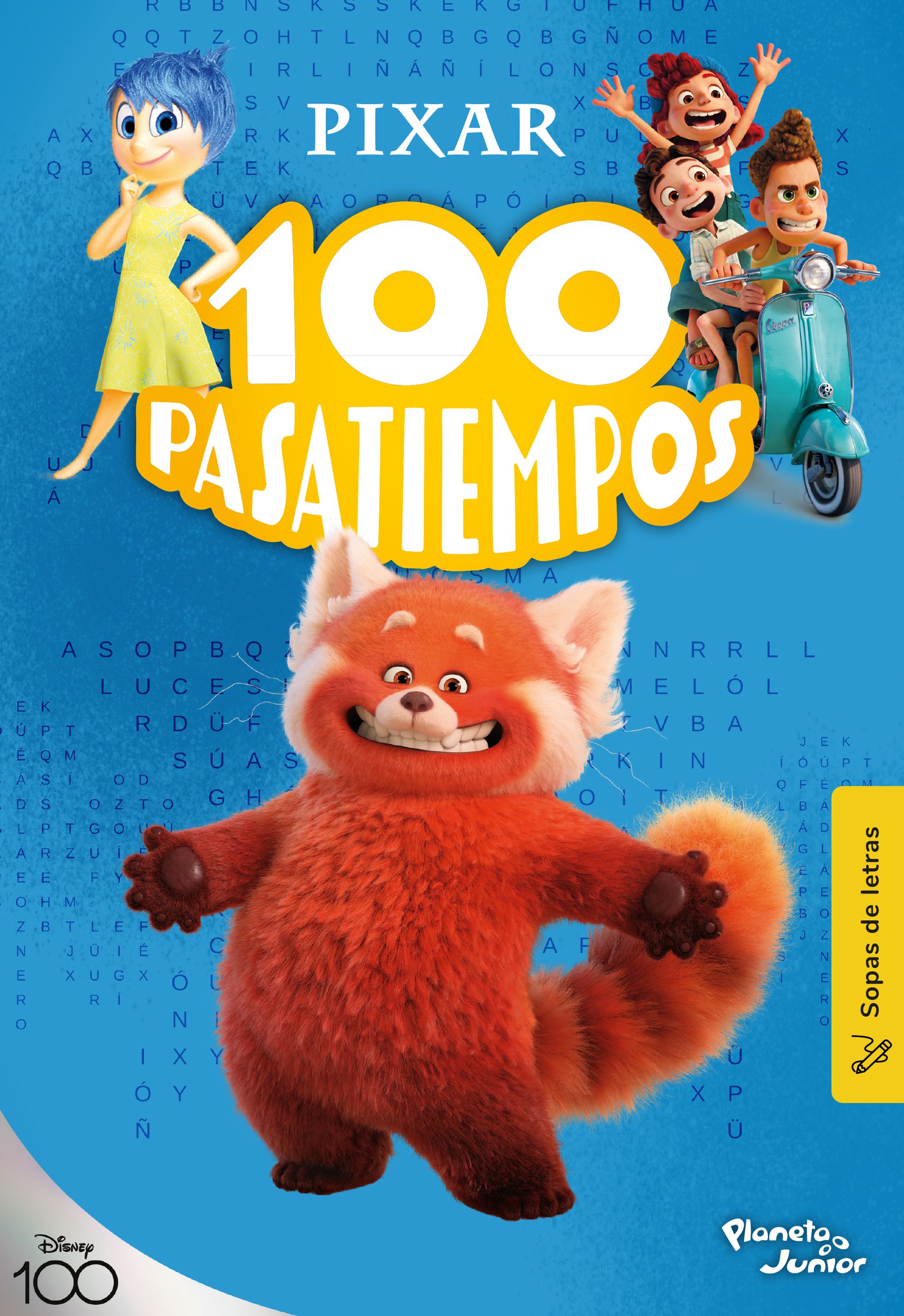 Portada: 100 pasatiempos