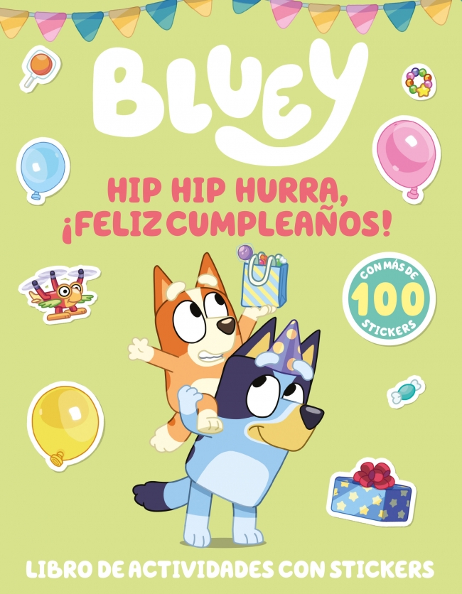 Portada: Bluey - Hip hip, hurra, ¡Feliz cumpleaños!
