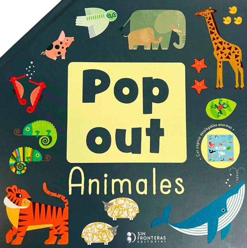 Portada de Pop-Out: Animales de Varios autores