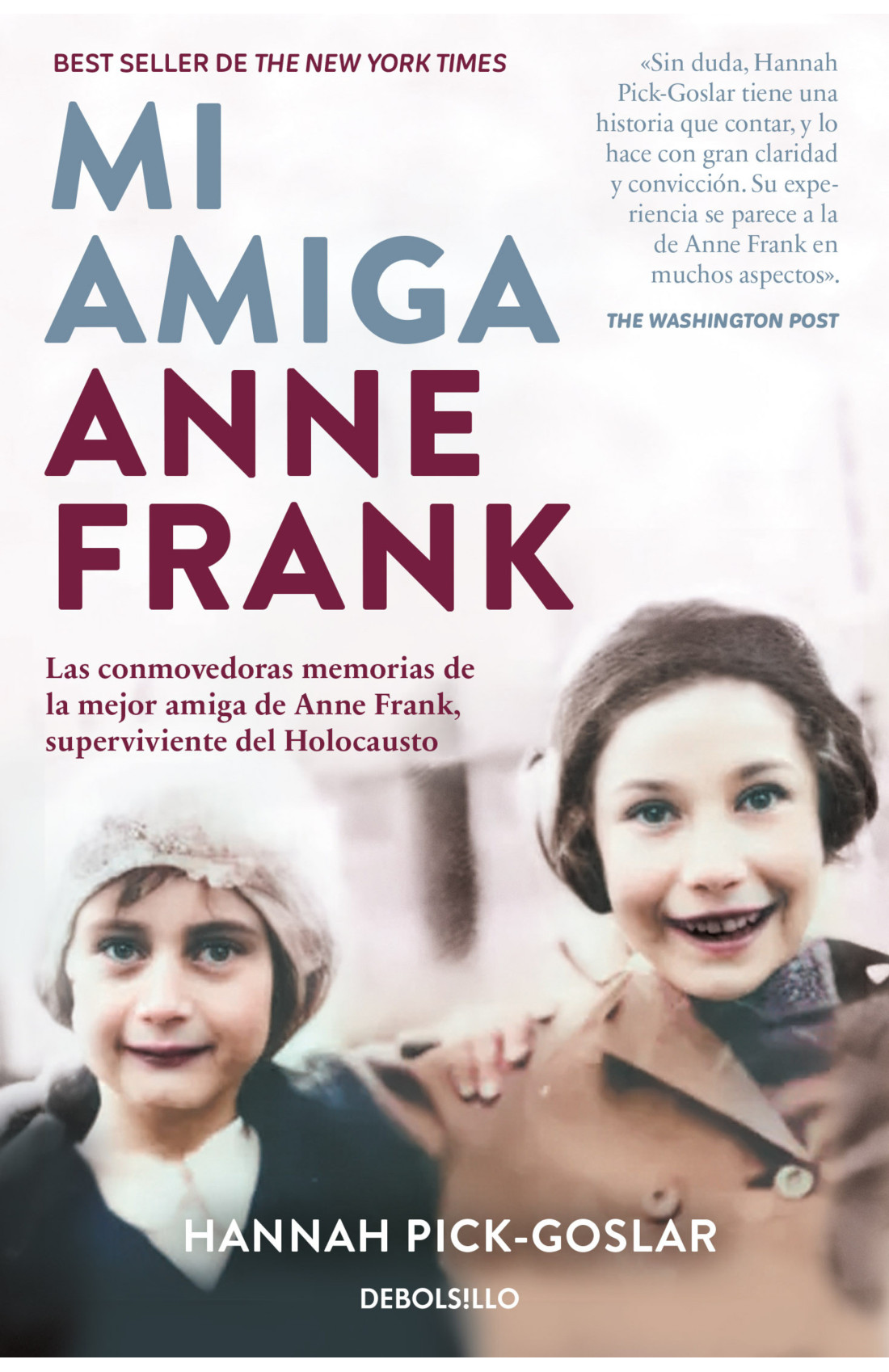 Portada: Mi amiga Anne Frank
