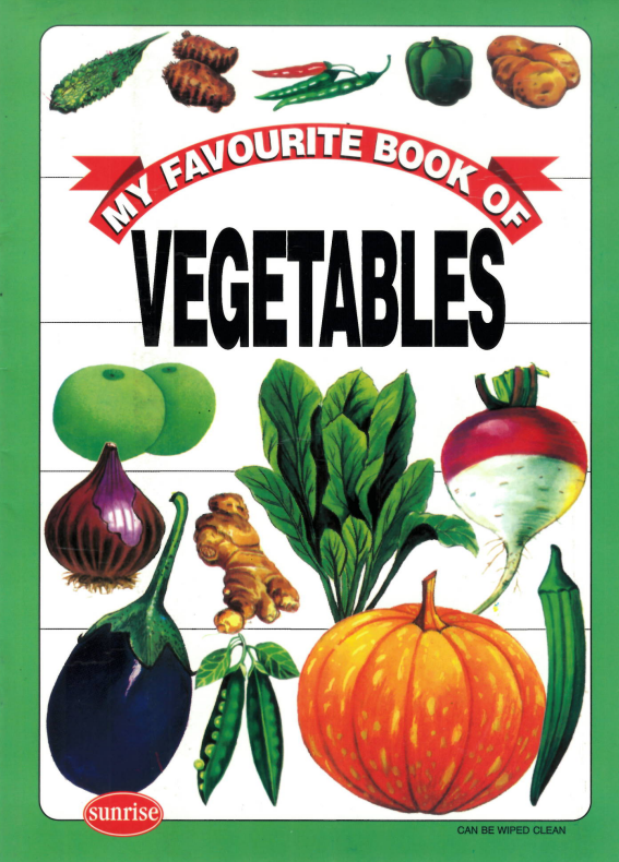 My favourite book of vegetables
