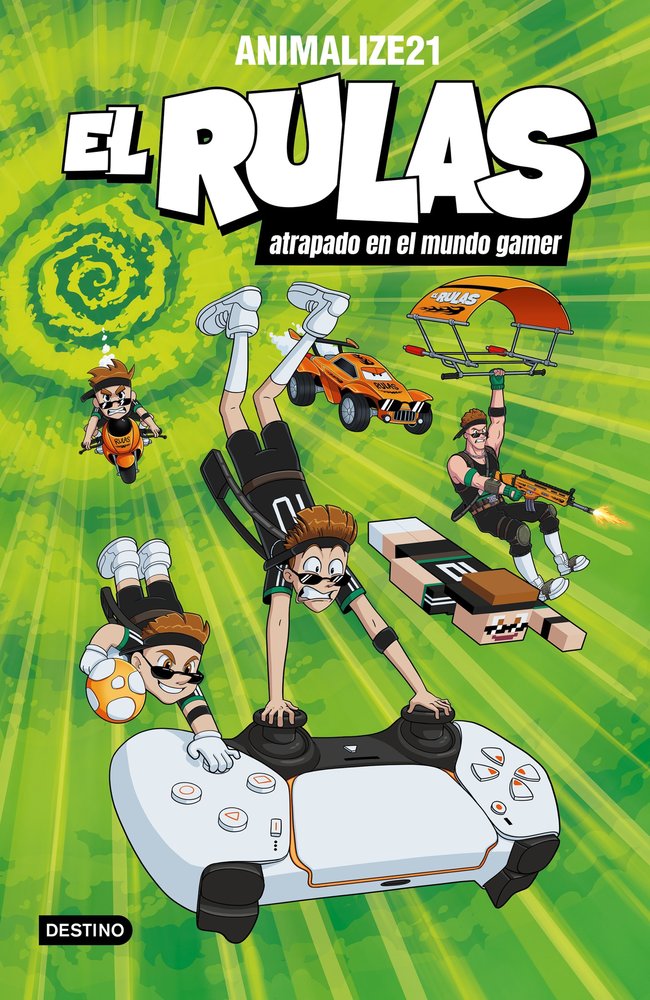 Portada: El Rulas 4 El Rulas Atrapado En El Mundo Gamer