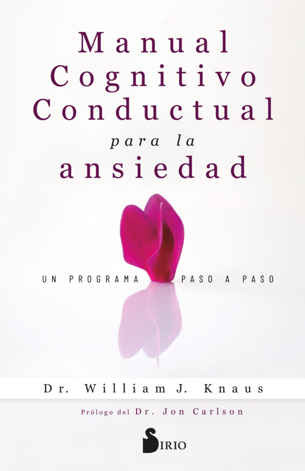 Portada: Manual cognitivo conductual para la ansiedad