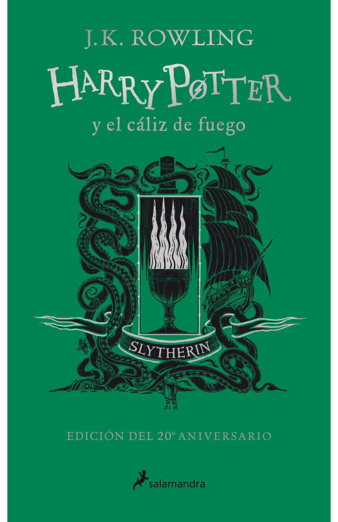 Portada: Harry Potter y el cáliz de fuego