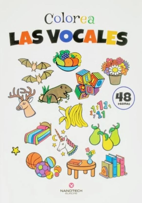 Colorea las vocales 2