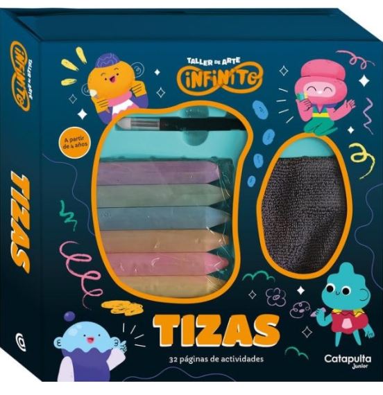 Portada: Taller de arte infinito: tizas