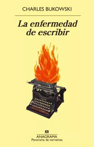 Portada: La enfermedad de escribir