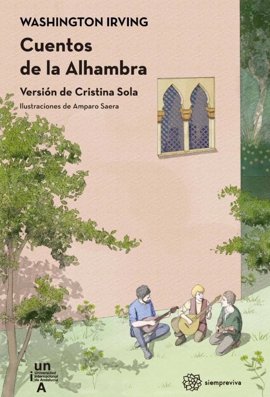 Portada: Cuentos de la Alhambra. Lectura fácil