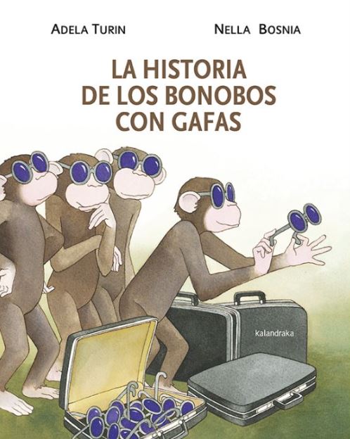 Portada: La historia de los bonobos con gafas