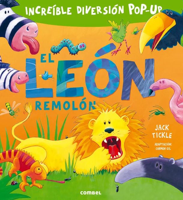Portada de El león remolón