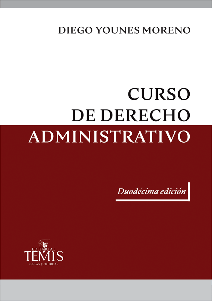 Portada: Curso de derecho administrativo
