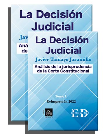 Portada de La decisión judicial de Javier Tamayo Jaramillo