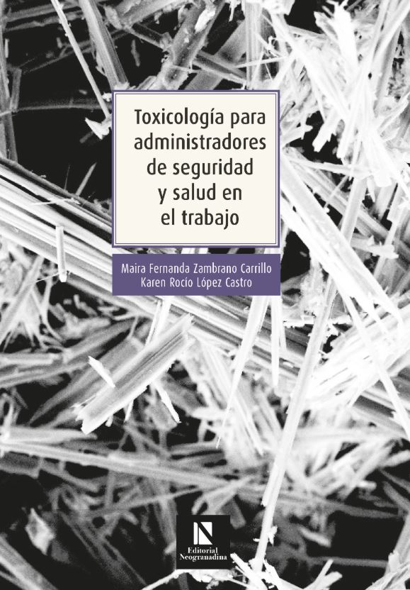 Portada: Toxicología para administradores de la seguridad y salud en el trabajo