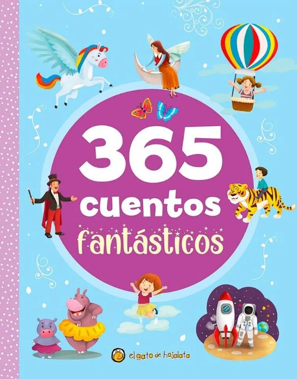 Portada: 365 cuentos fantásticos