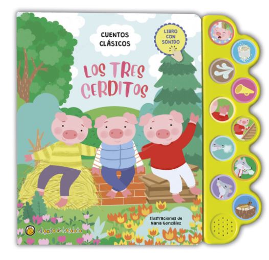 Portada: Los tres cerditos