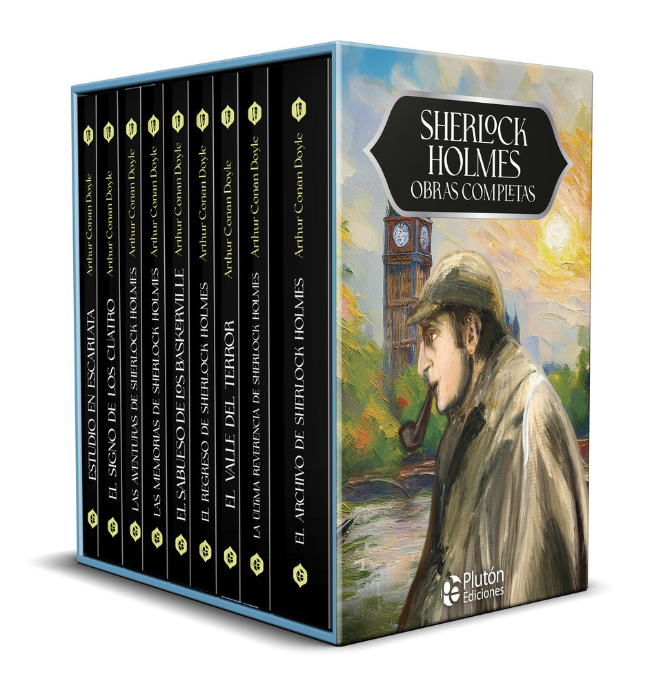 Portada: Pack Sherlock Holmes Obras Completas - 15 Aniversario