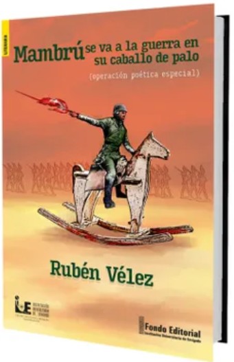 Portada: Mambrú se va a la guerra en su caballo de palo