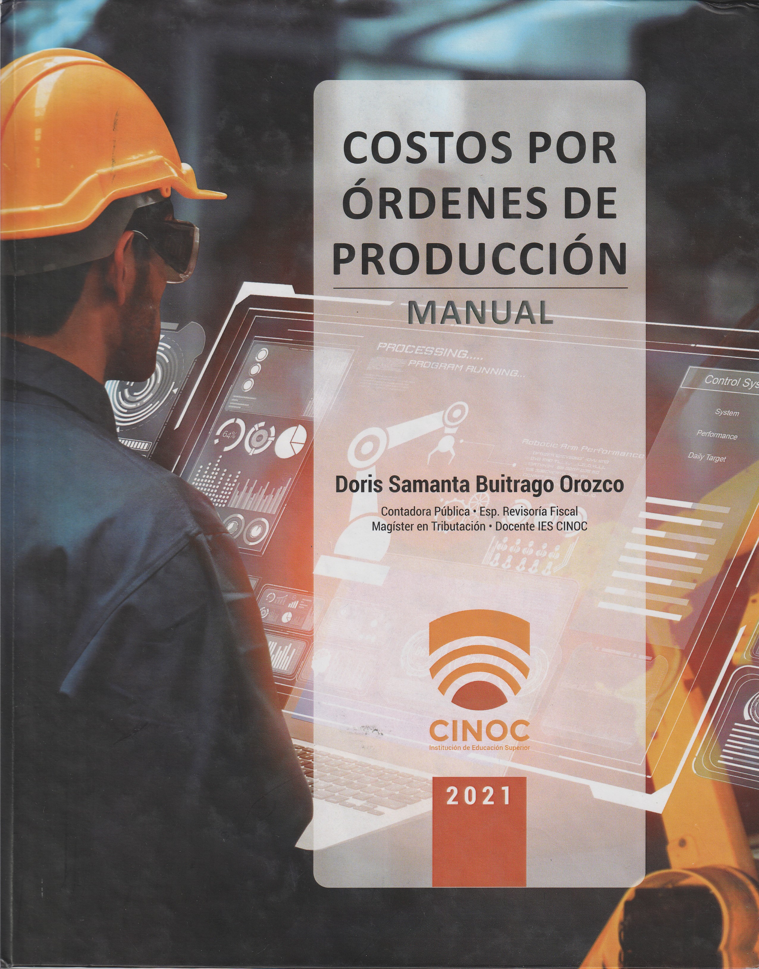Portada: Costos por ordenes de producción